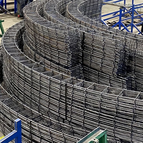 Арматурные криволинейные каркасы