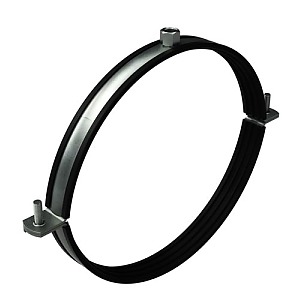 Хомуты вентиляционные нержавеющие AISI 304 с РП