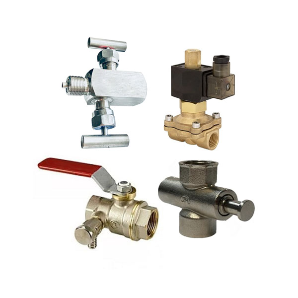 Краны, вентили, клапаны под монометр