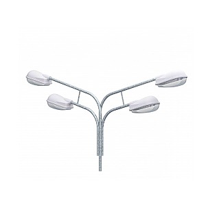 Кронштейн освещения четырехрожковый