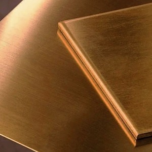 Лист бронзовый