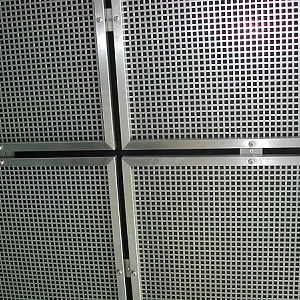 Лист стальной перфорированный Qv