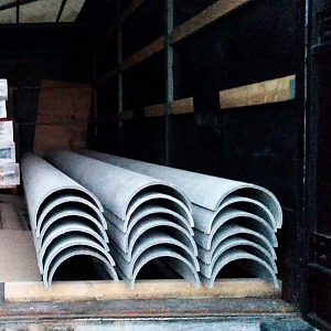 Лотки асбестоцементные