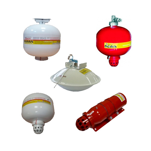 Модули порошкового пожаротушения