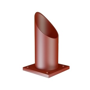 Опоры уголковые приварные УП