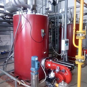 Паровой котел газ дизель