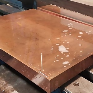 Плита бронзовая ТУ 48-21-92-89