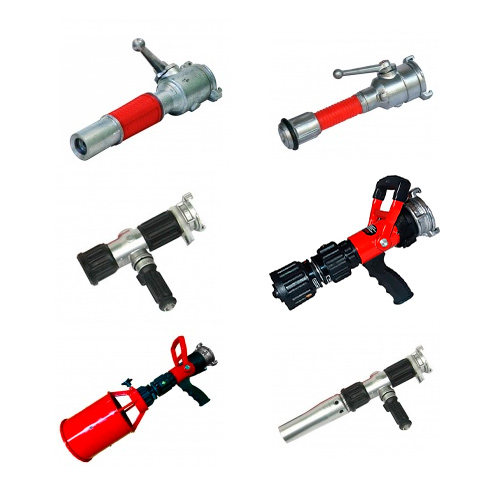 Пожарные стволы ручные перекрывные комбинированные