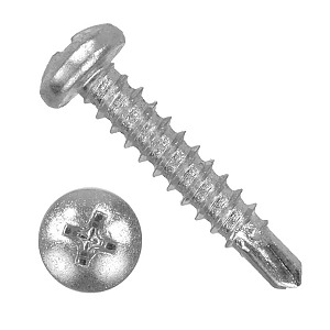 Саморез с полукруглой головкой