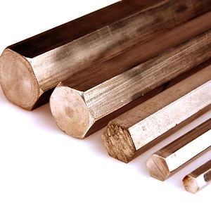 Шестигранник бронзовый ГОСТ 6511-60