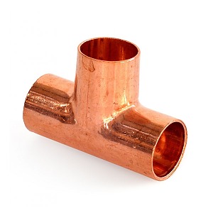 Тройник медный с направленным отводом ГОСТ 32590-2013