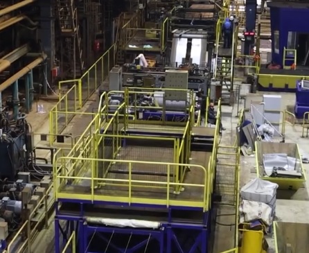 ЧерМК завершил капитальный ремонт линии оцинкования проката