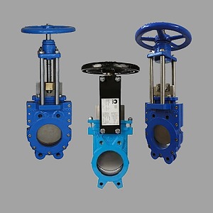 Задвижка шиберная ABRA KV-01 Ду125 Ру16 двусторонняя с невыдвижным штоком