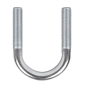 Болт-хомут U-образный без гаек оцинкованный M10x60-70 2 1/4" DIN 3570