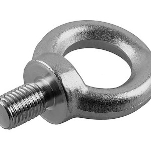 Болт кованный с буртиком и канавкой нержавеющий M10 A2 DIN 580