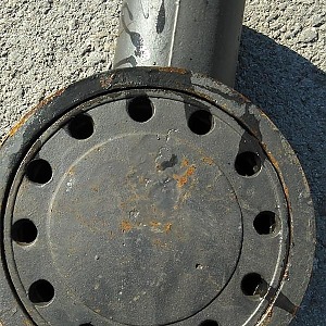 Трап вертикальный чугунный ДУ100