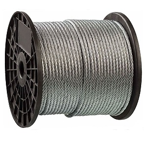 Канат стальной оцинкованный 2,4 мм ГЛ ГОСТ 2172-80 С