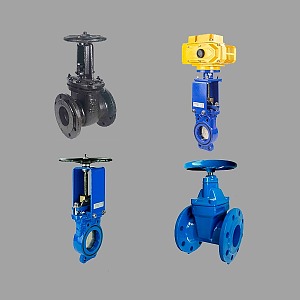 Задвижка клиновая 30с941нж САЗ Ду600 Ру16 фланцевая под электропривод