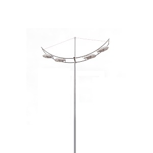 Кронштейн освещения Флагман 1-2К-0,06 оцинкованный на два светильника