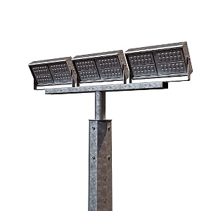 Кронштейн освещения К61-0,5-1,0-1-0 оцинкованный Т-образный для прожекторов