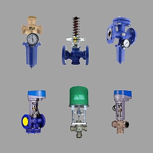 Клапан RV-103 с приводом BELIMOS-KO NV 800H 230-3 KVS=10 Ду25 Ру16