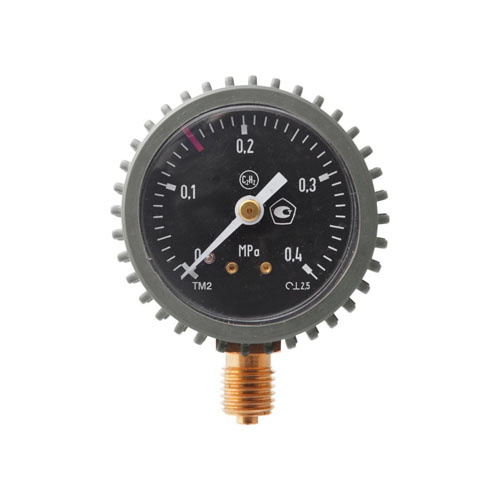Манометр сварочный с поверкой тип ТМ-210Р.00 Росма, 0-2,5 МПа, 50 мм, М12х1,5, О2 (снизу), кл.2,5 корпус-голубой