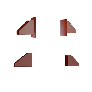 Опора вертикальных трубопроводов ВП Дн 1020 мм Б1 ОСТ 36-146-88