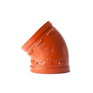 Отвод 45 градусов (колено) под муфту XGQT011L