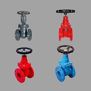 Задвижка клиновая 30вч39р Seagull Ду100 Ру16 EPDM с невыдвижным шпинделем