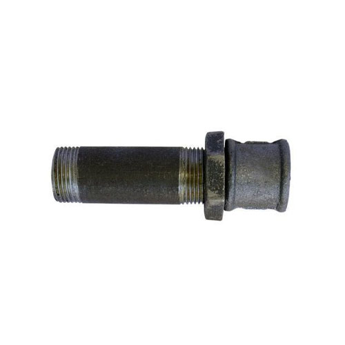 Сгон сталь Ду 15 L=110 мм в комплекте муфта и контргайка чугун ГОСТ 8969-75 КАЗ