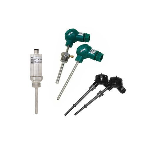 Комплект термодатчиков платиновых четырехпроводных КТС-Б-100 Pt100 для ТВ7М Ридан Ду6 L=100 мм