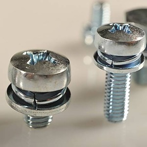 Винт с пружинной шайбой M3x6 DIN 6905