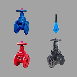 Задвижка чугунная 30ч39р МЗВ Ду100 Ру16 Т